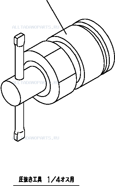 Схема применения детали 334-601-51000