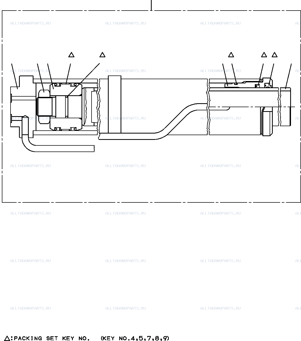 Схема применения детали 360-365-50500